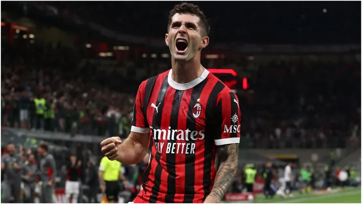 Christian Pulisic of AC Milan