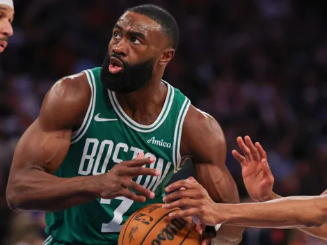 Celtics star Jaylen Brown speaks out after their playoff elimination against the New York Knicks