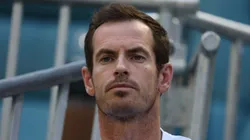 Andy Murray, former coach of Novak Djokovic of Serbia looks on against Sebastian Korda during their Miami Open match.