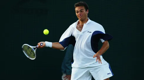 Charles Leclerc of Monaco and Scuderia Ferrari waves on the drivers parade prior to the F1 Grand Prix of Emilia-Romagna at Autodromo Internazionale Enzo e Dino Ferrari on May 18, 2025 in Imola, Italy.