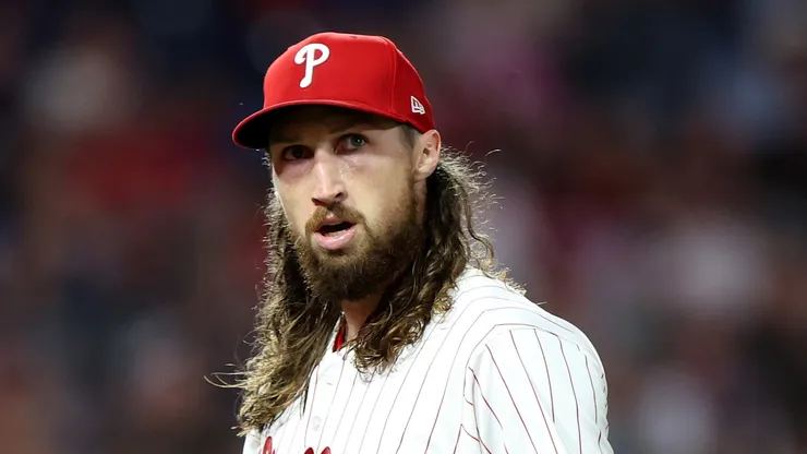 Matt Strahm #25 of the Philadelphia Phillies