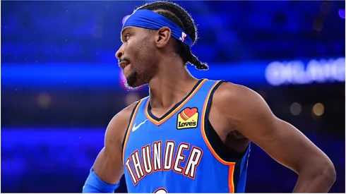 Shai Gilgeous-Alexander of the Oklahoma City Thunder