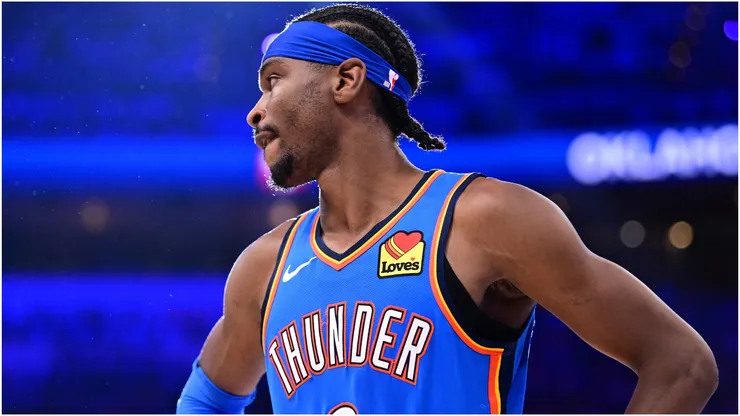 Shai Gilgeous-Alexander of the Oklahoma City Thunder