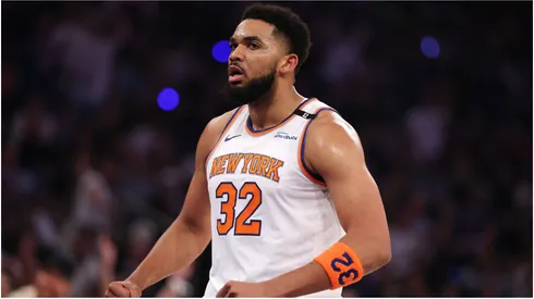 Karl-Anthony Towns of the New York Knicks