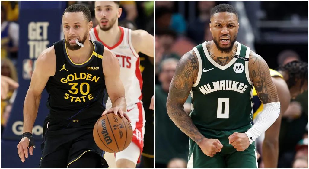 Stephen Curry and Damian Lillard