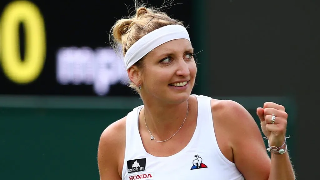 Timea Bacsinszky returned to tennis after working in restaurants (Clive Brunskill/Getty Images)