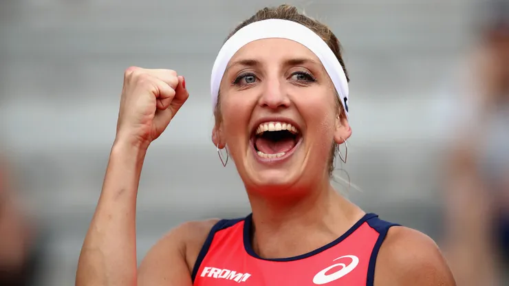 Timea Bacsinszky reached the Top 10 of the WTA