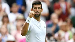 Novak Djokovic of Serbia advanced to the fourth round of Wimbledon