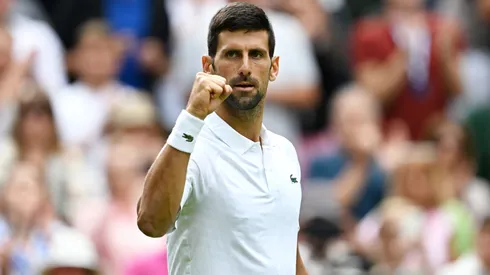 Novak Djokovic of Serbia advanced to the fourth round of Wimbledon