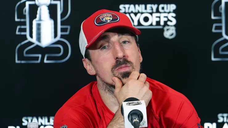 Brad Marchand on May 18, 2025 in Toronto, Ontario, Canada.