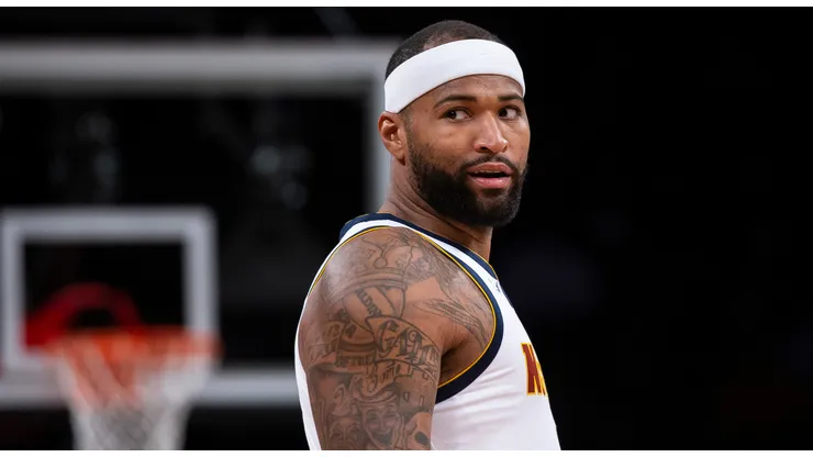 DeMarcus Cousins #4 of Denver Nuggets.