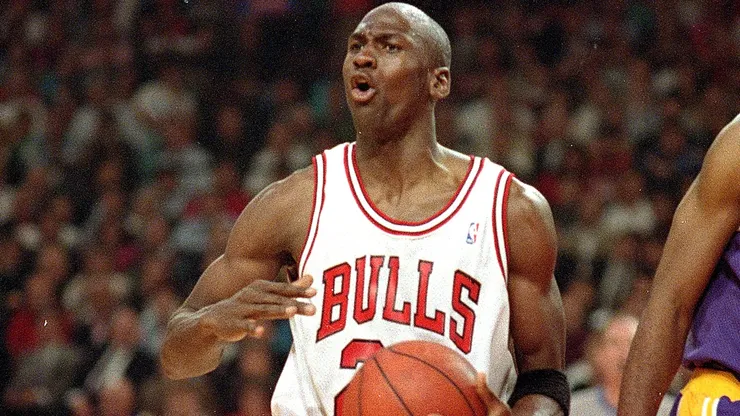 Carmelo Anthony named Michael Jordan in his ideal starting five.