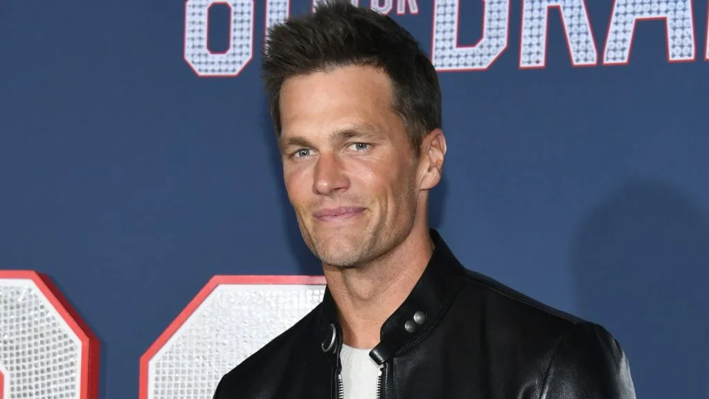 Tom Brady attends Los Angeles Premiere Screening Of Paramount Pictures’ “80 For Brady” at Regency Village Theatre on January 31, 2023. (Source: Jon Kopaloff/Getty Images)