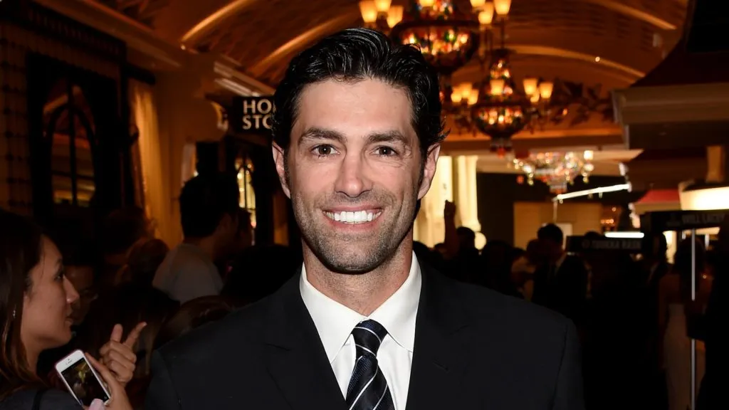 Former NHL player Michael Peca arrives on the red carpet prior to the 2014 NHL Awards at Encore Las Vegas on June 24, 2014 in Las Vegas, Nevada.