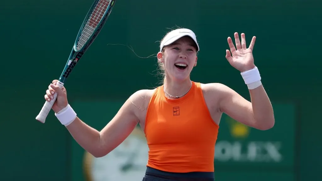 Mirra Andreeva has been one of the rising talents in the WTA (Clive Brunskill/Getty Images)