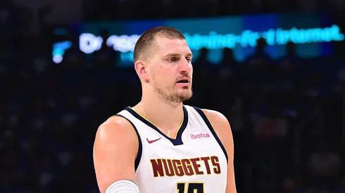 Nikola Jokic #15 of the Denver Nuggets
