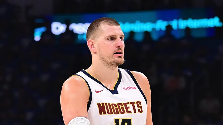 Nikola Jokic #15 of the Denver Nuggets