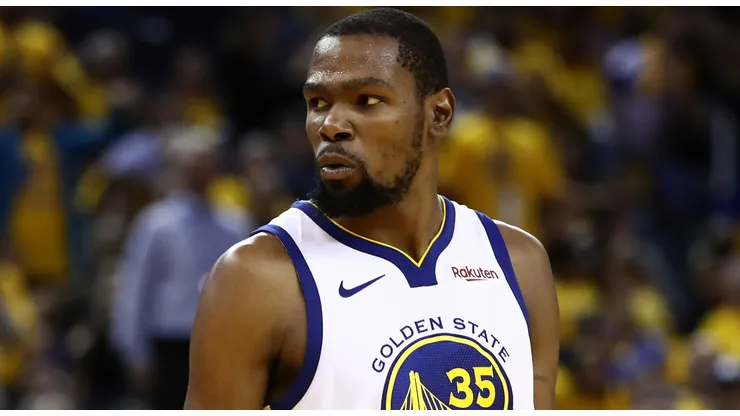 Kevin Durant during a Golden State Warriors game.