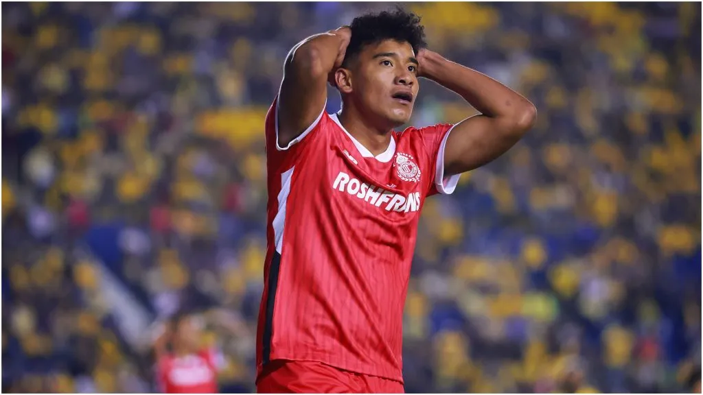 Isaias Violante of Toluca – Hector Vivas/Getty Images