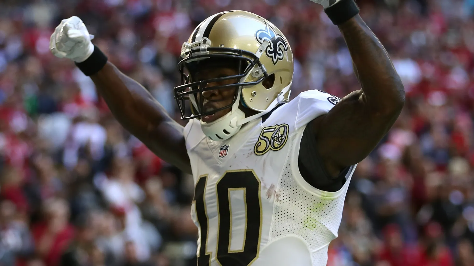 Wide receiver Brandin Cooks