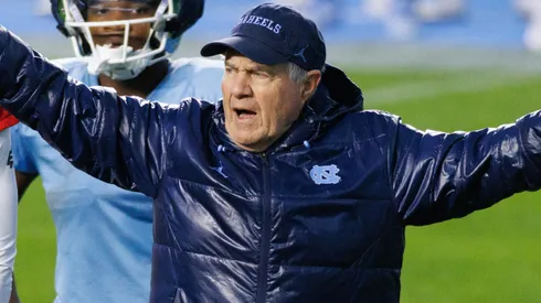Head coach Bill Belichick of the North Carolina Tar Heels.