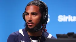 Housh Doucette speaks on SiriusXM at Super Bowl LIX on February 05, 2025 in New Orleans, Louisiana.