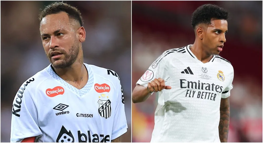 Rodrygo and Neymar