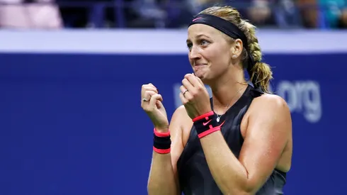Petra Kvitova during the 2017 US Open