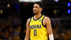 Tyrese Haliburton #0 of the Indiana Pacers.