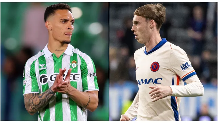 Real Betis star Antony and Chelsea star Cole Palmer