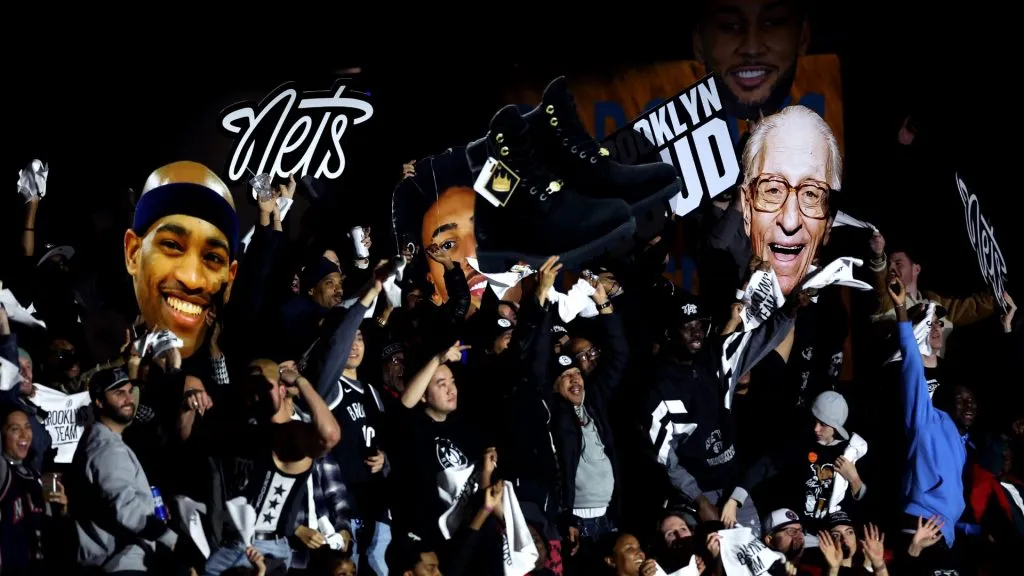Fans cheer \btw at Barclays Center on November 19, 2024 in the Brooklyn borough of New York. (Source: Luke Hales/Getty Images)