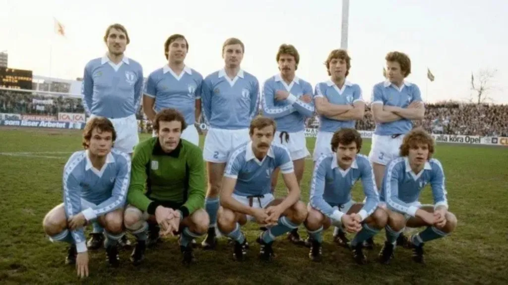 Malmo team who reached the European Cup Final in 1979 vs Nottingham Forest. (Source: Getty Images)