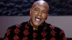 Evander Holyfield speaks onstage for CMT Giants: Alabama at The Fisher Center for the Performing Arts on January 17, 2024 in Nashville, Tennessee.