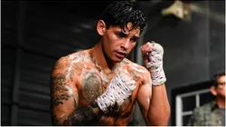 Ryan Garcia during a training session