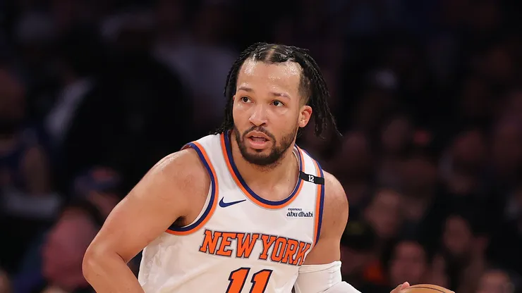 Jalen Brunson #11 of the New York Knicks.