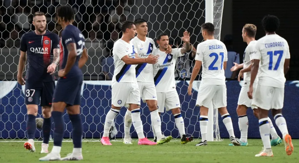 PSG and Inter Milan facing in 2023