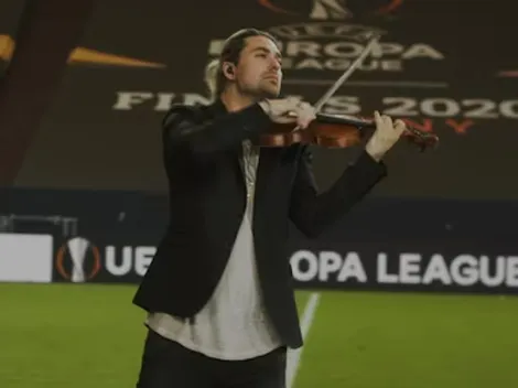 Has David Garrett performed at the UEFA Champions League Final before?