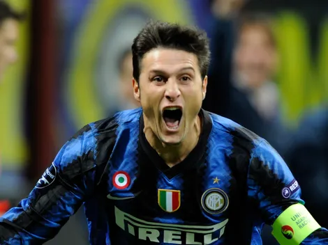 How many times has Javier Zanetti won the UEFA Champions League with Inter Milan?