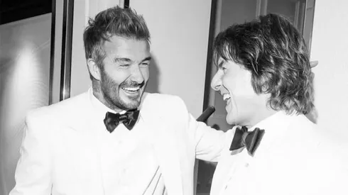 David Beckham and Tom Cruise Attend for "Beckham & Friends Live" in 2025.