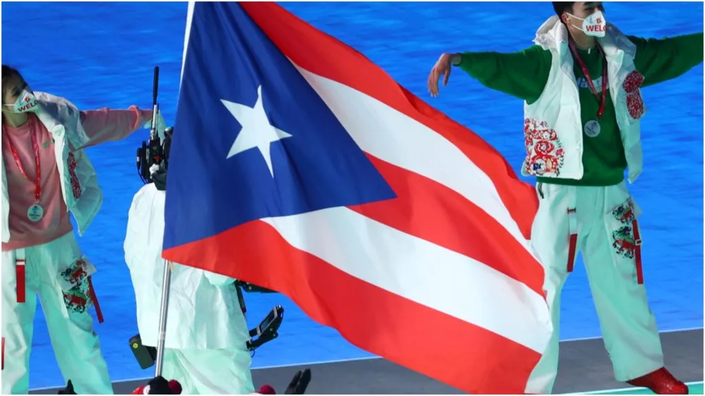Flag of Puerto Rico – Elsa/Getty Images