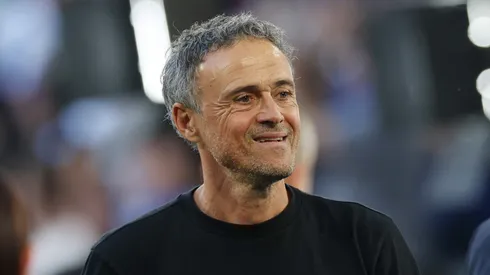 Luis Enrique, Head Coach of Paris Saint-Germain, looks on prior to the UEFA Champions League Final 2025 between Paris Saint-Germain and FC Internazionale Milano at Munich Football Arena on May 31, 2025 in Munich, Germany.
