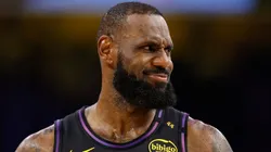 LeBron James #23 of the Los Angeles Lakers at Crypto.com Arena on December 23, 2024 in Los Angeles, California.