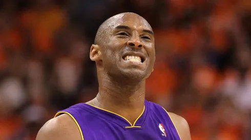 Kobe Bryant #24 of the Los Angeles Lakers reacts to a play in the fourth quarter of Game Six of the Western Conference Finals against the Phoenix Suns during the 2010 NBA Playoffs