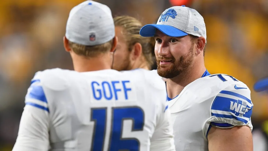 Frank Ragnow Jared Goff