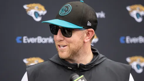Head Coach Liam Coen of the Jacksonville Jaguars