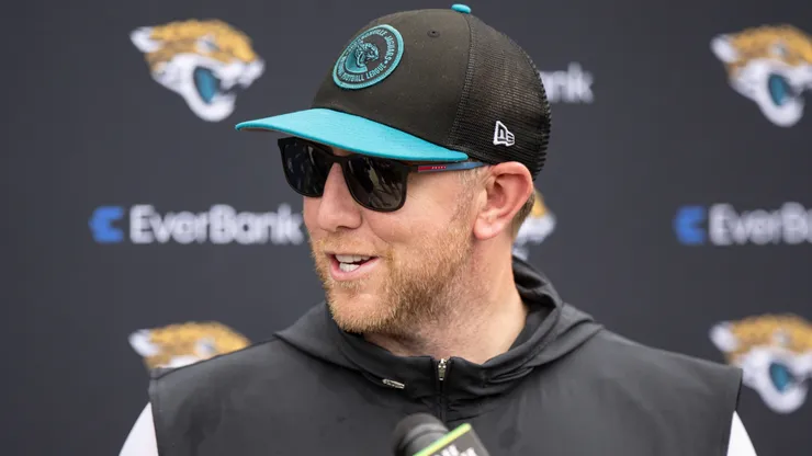 Head Coach Liam Coen of the Jacksonville Jaguars