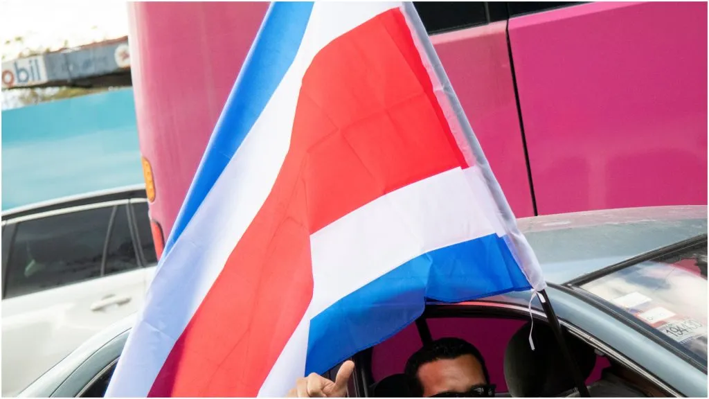 Flag of Costa Rica – Arnoldo Robert/Getty Images