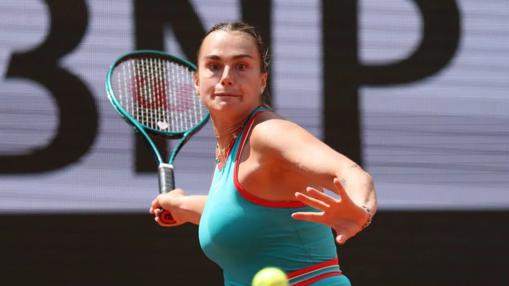 Aryna Sabalenka during the 2025 French Open (Clive Brunskill/Getty Images)