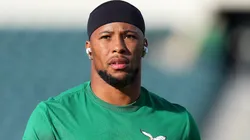 Saquon Barkley #26 of the Philadelphia Eagles