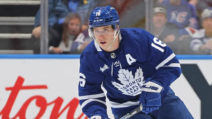 Mitch Marner of the Toronto Maple Leafs